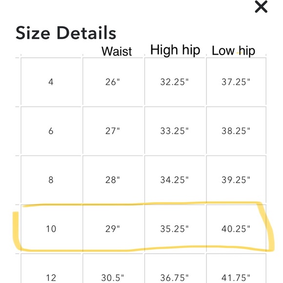 American Eagle curvy super high rise shortie size 10 curvy - Picture 6 of 6